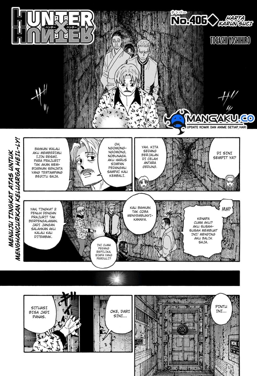 Hunter X Hunter Chapter 406