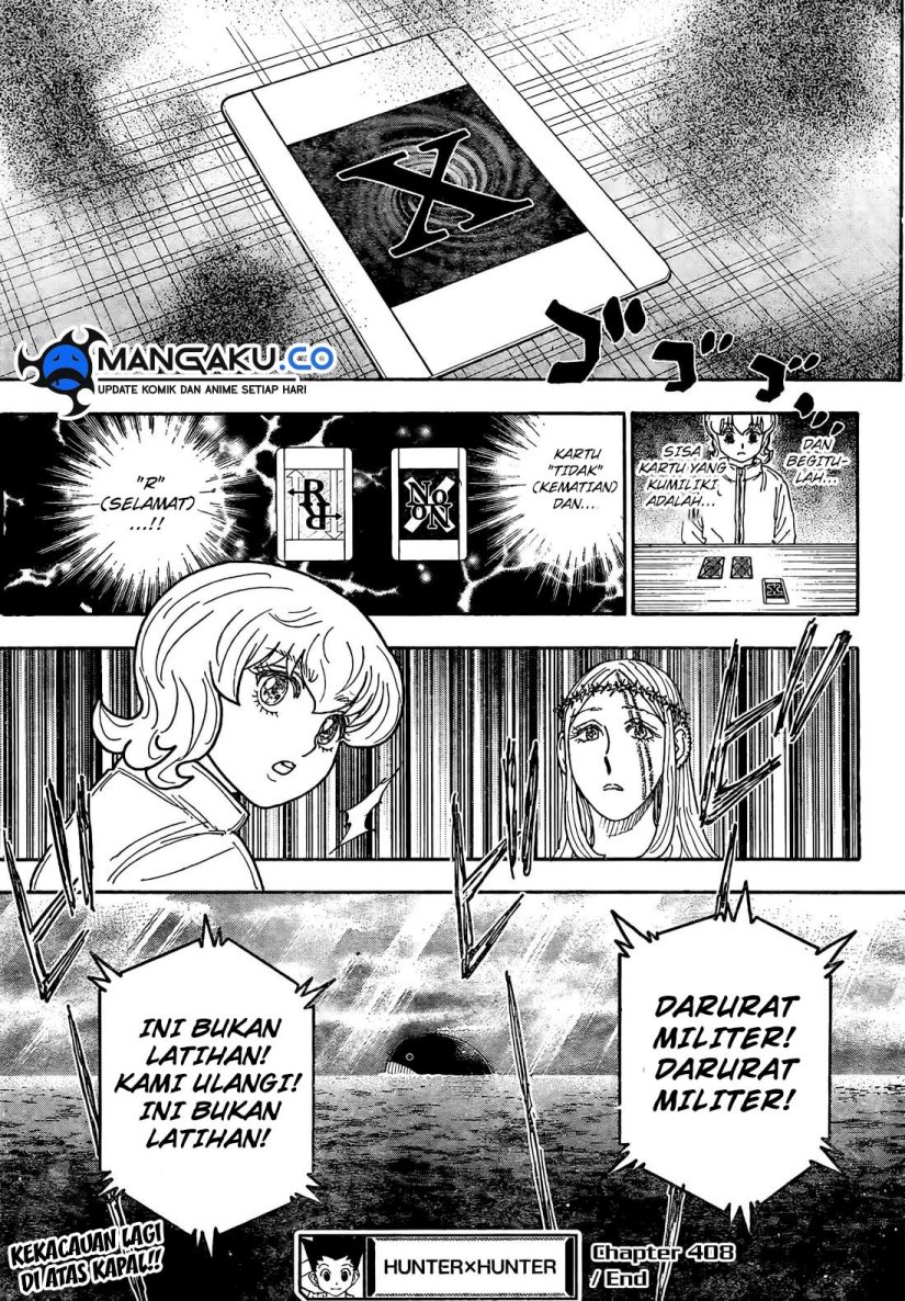 Hunter X Hunter Chapter 408