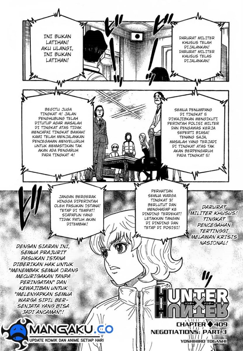 Hunter X Hunter Chapter 409