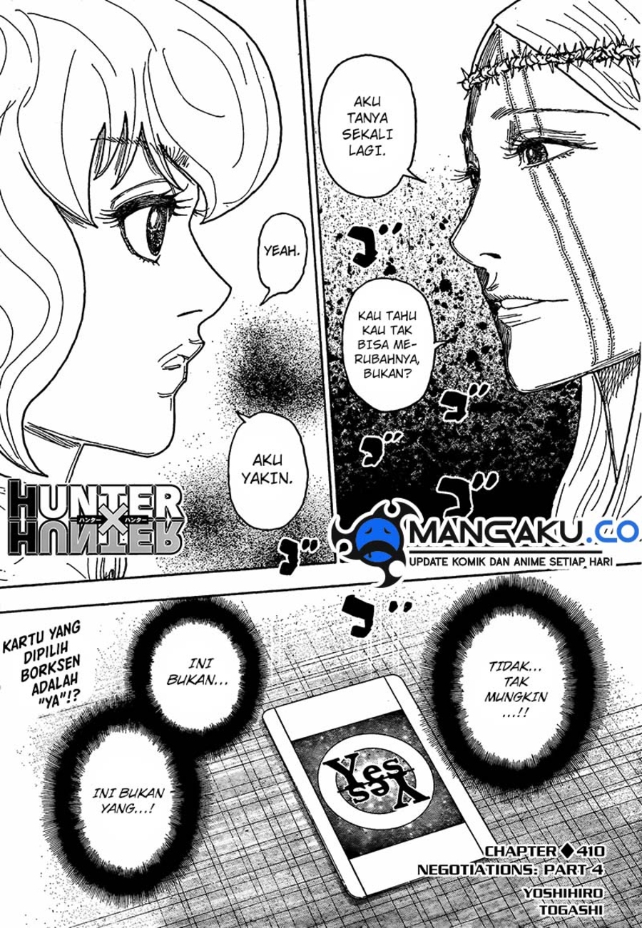 Hunter X Hunter Chapter 410