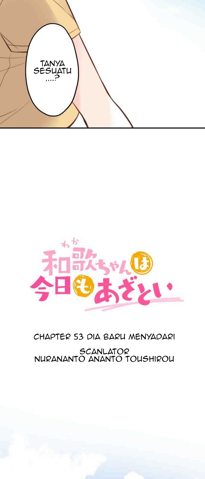 Waka-chan Wa Kyou Mo Azatoi Chapter 53