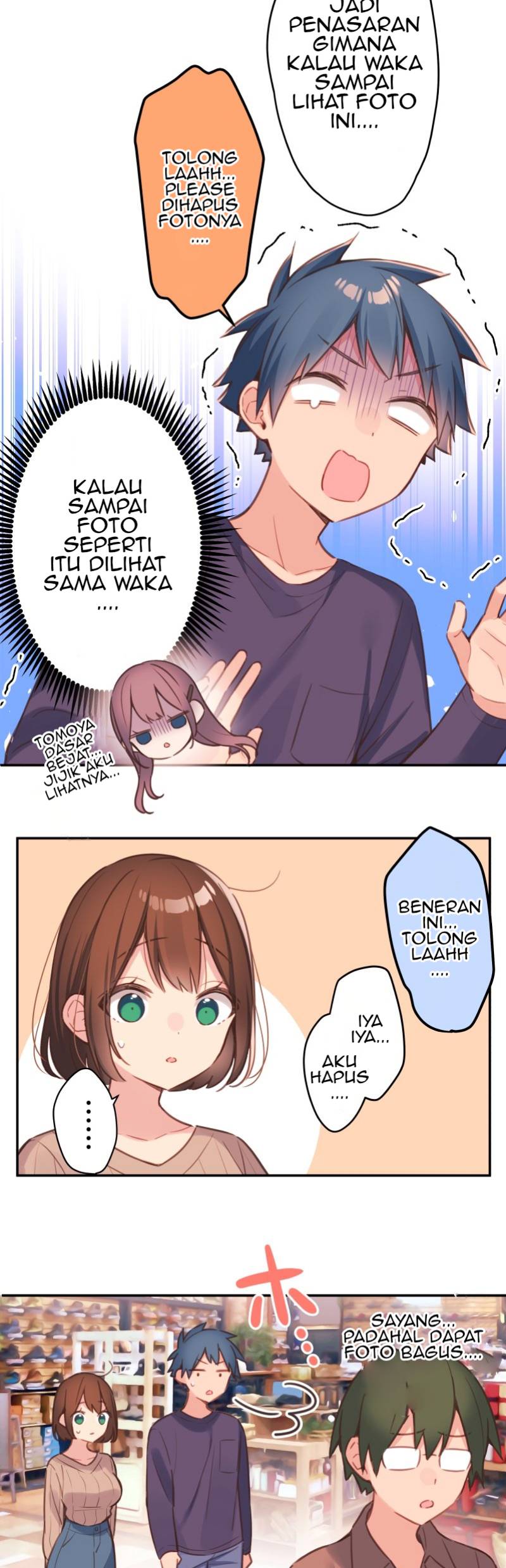 Waka-chan Wa Kyou Mo Azatoi Chapter 83