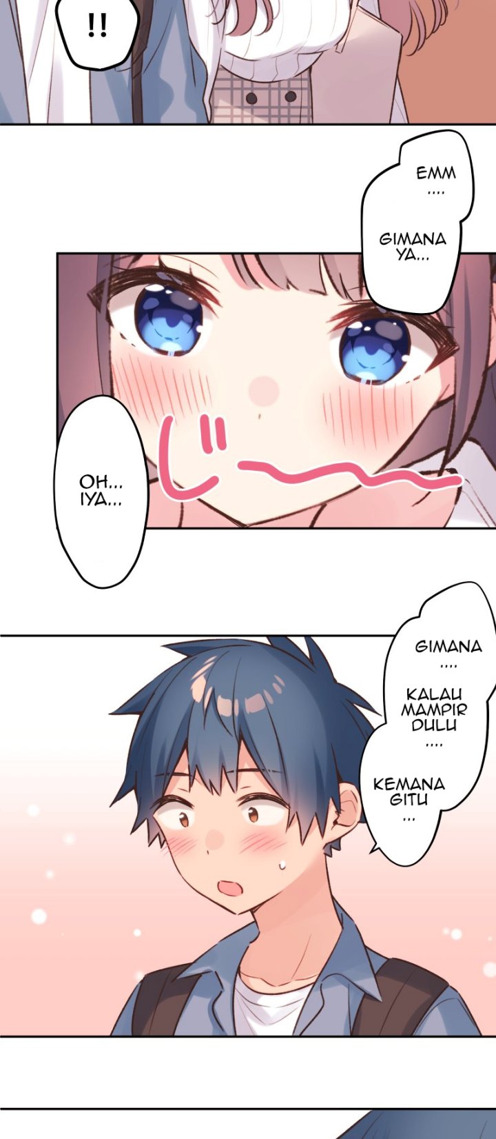 Waka-chan Wa Kyou Mo Azatoi Chapter 91