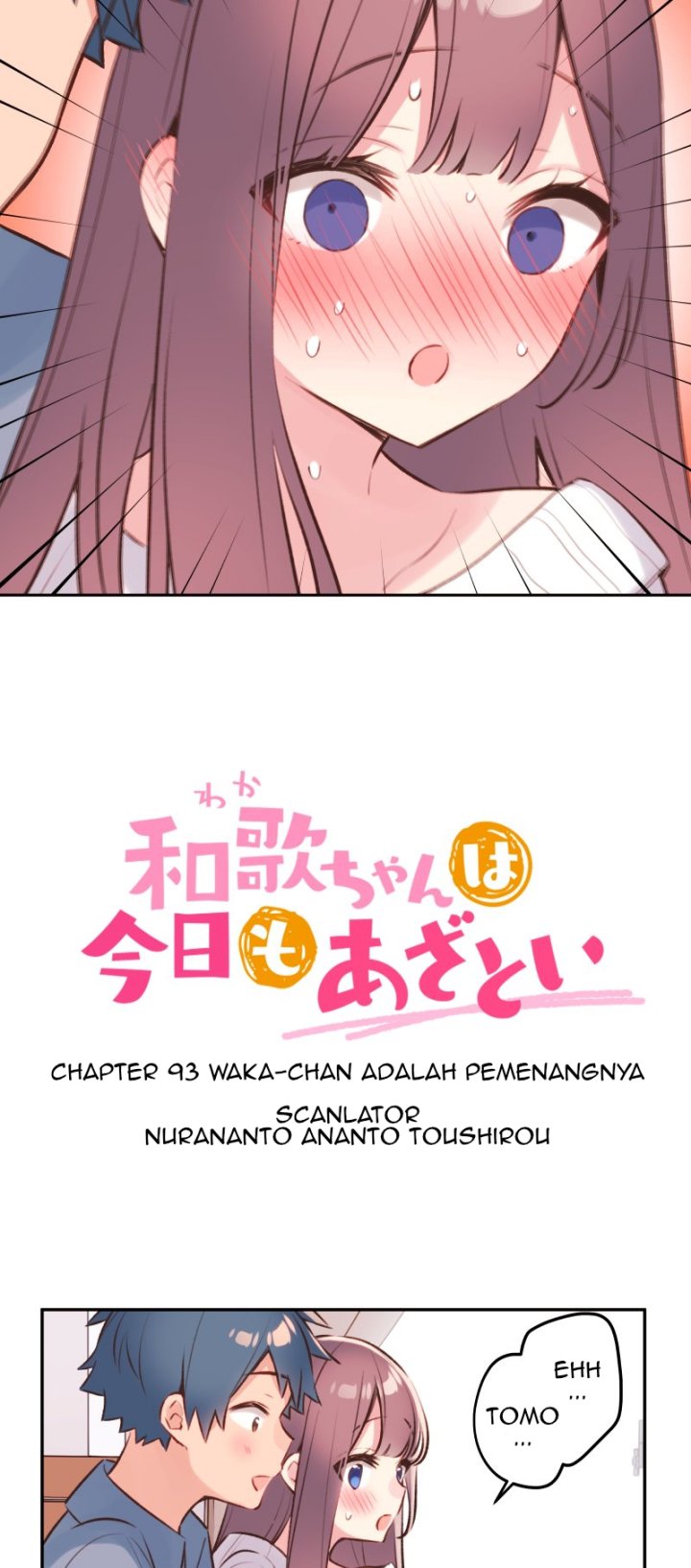 Waka-chan Wa Kyou Mo Azatoi Chapter 93
