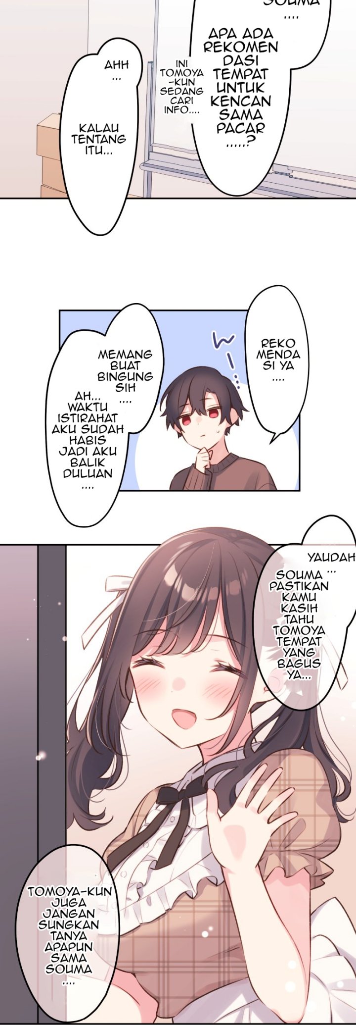 Waka-chan Wa Kyou Mo Azatoi Chapter 95