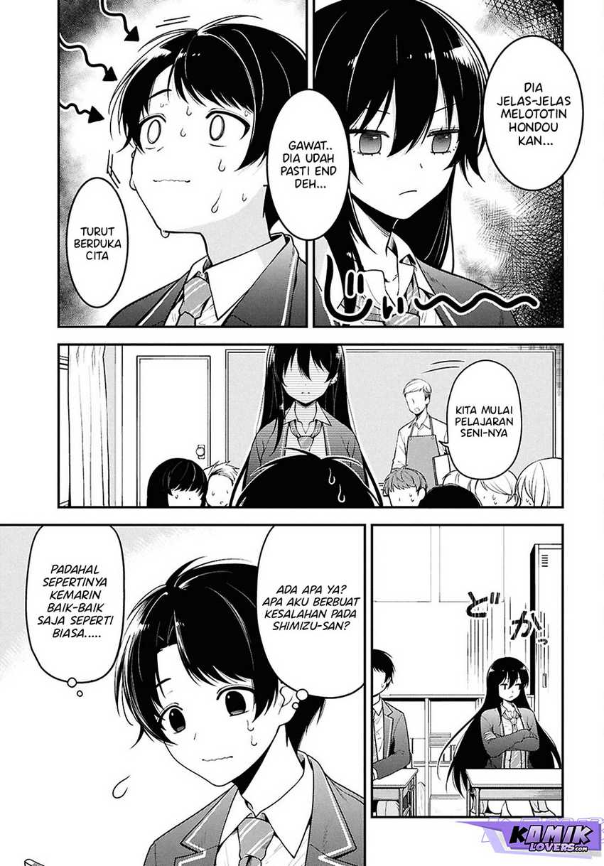 Tonari No Seki No Yankee Shimizu-san Ga Kami Wo Kuroku Sometekita Chapter 1