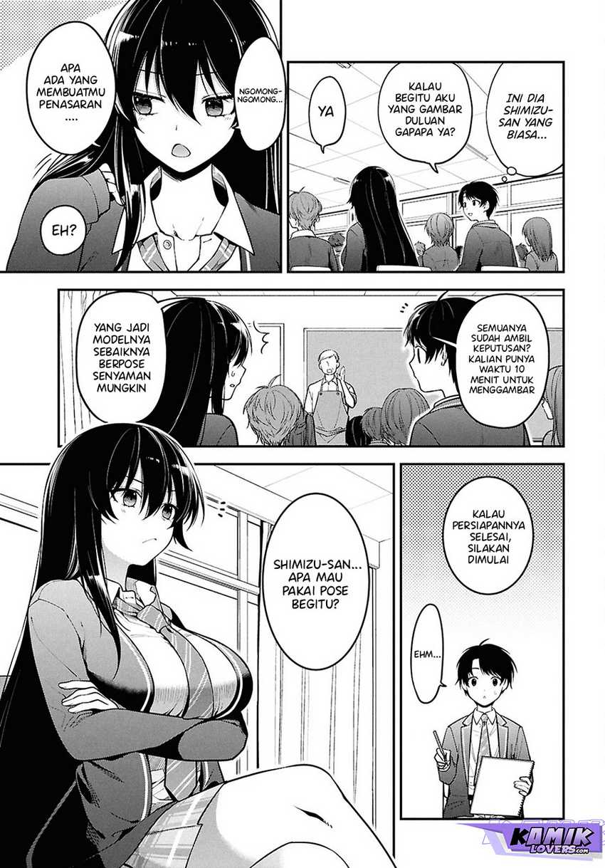 Tonari No Seki No Yankee Shimizu-san Ga Kami Wo Kuroku Sometekita Chapter 1