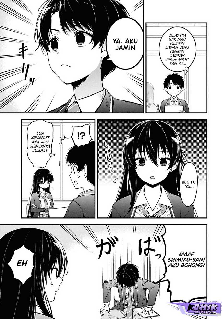 Tonari No Seki No Yankee Shimizu-san Ga Kami Wo Kuroku Sometekita Chapter 1