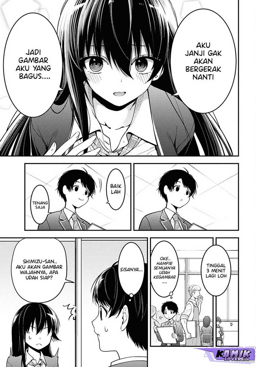 Tonari No Seki No Yankee Shimizu-san Ga Kami Wo Kuroku Sometekita Chapter 1