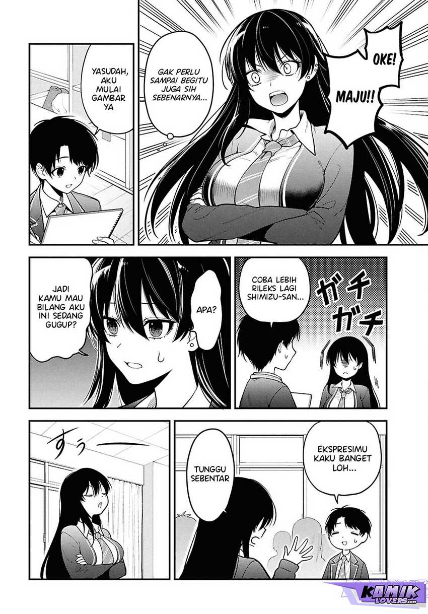 Tonari No Seki No Yankee Shimizu-san Ga Kami Wo Kuroku Sometekita Chapter 1