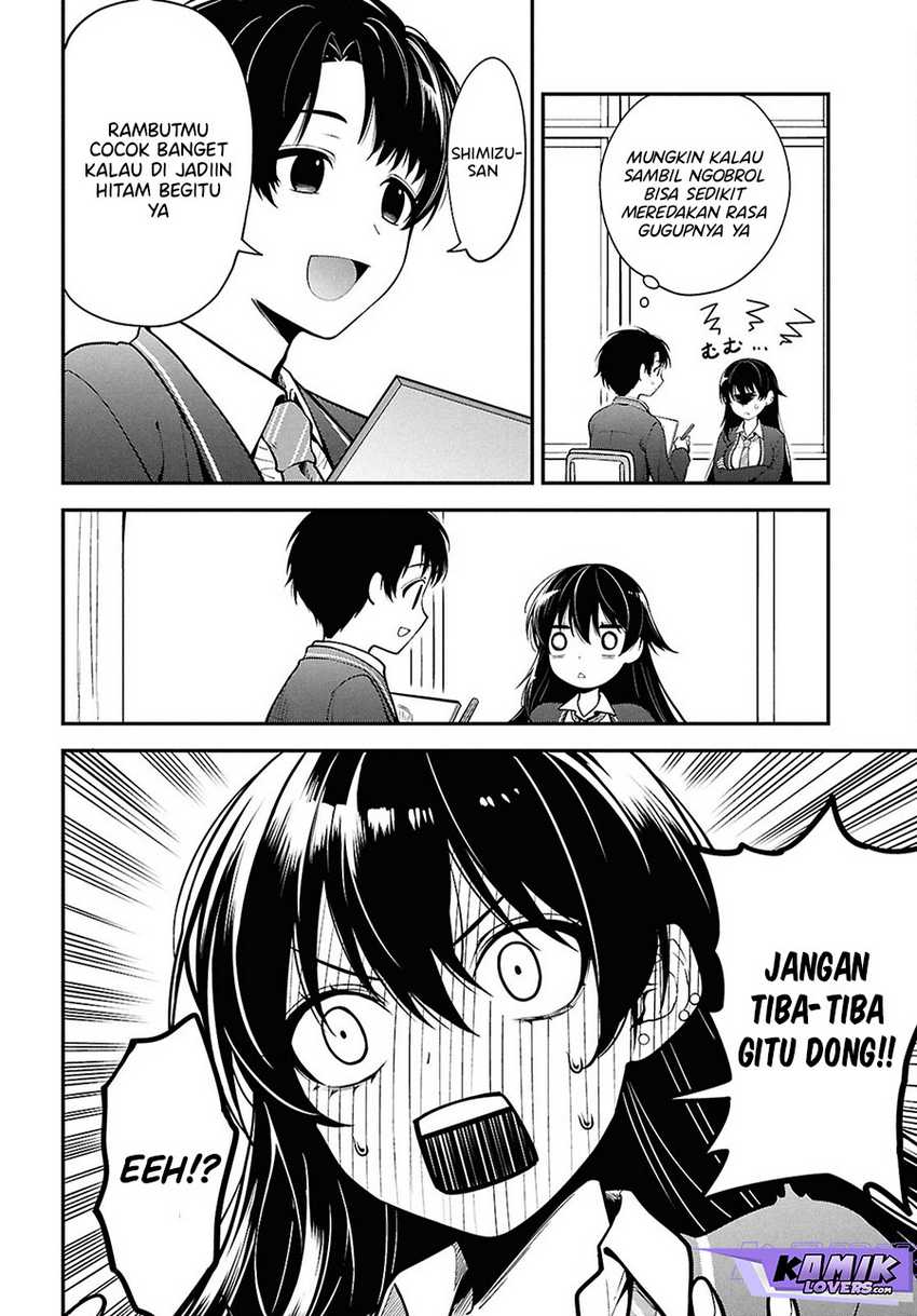 Tonari No Seki No Yankee Shimizu-san Ga Kami Wo Kuroku Sometekita Chapter 1