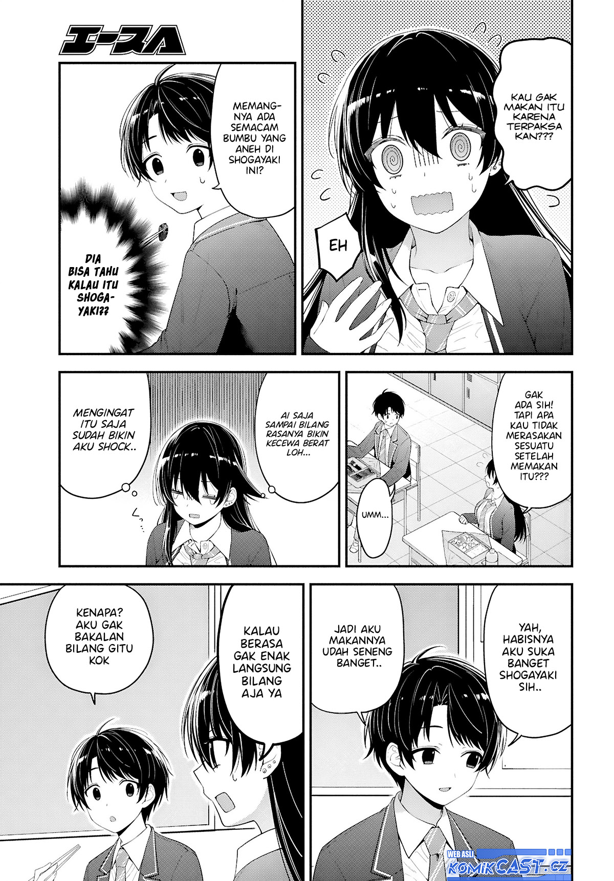 Tonari No Seki No Yankee Shimizu-san Ga Kami Wo Kuroku Sometekita Chapter 3