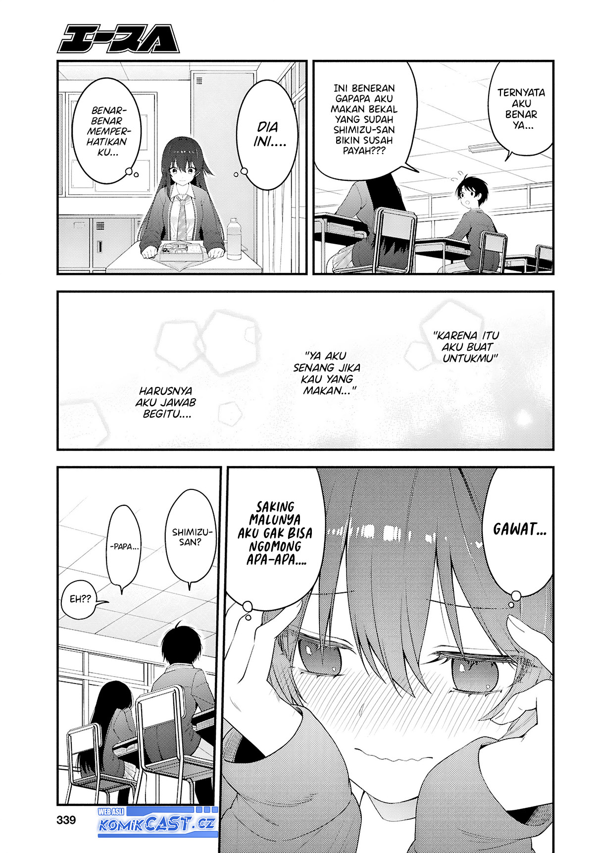 Tonari No Seki No Yankee Shimizu-san Ga Kami Wo Kuroku Sometekita Chapter 3