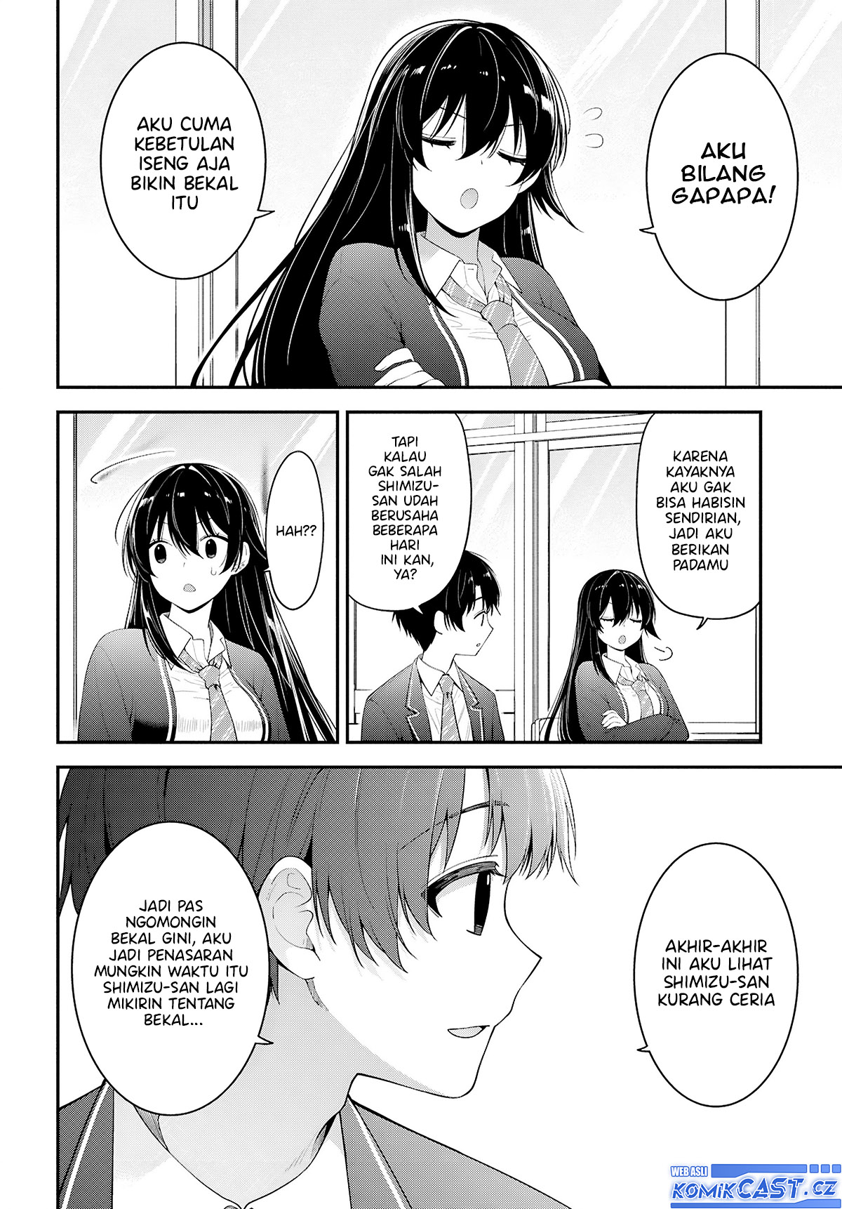 Tonari No Seki No Yankee Shimizu-san Ga Kami Wo Kuroku Sometekita Chapter 3