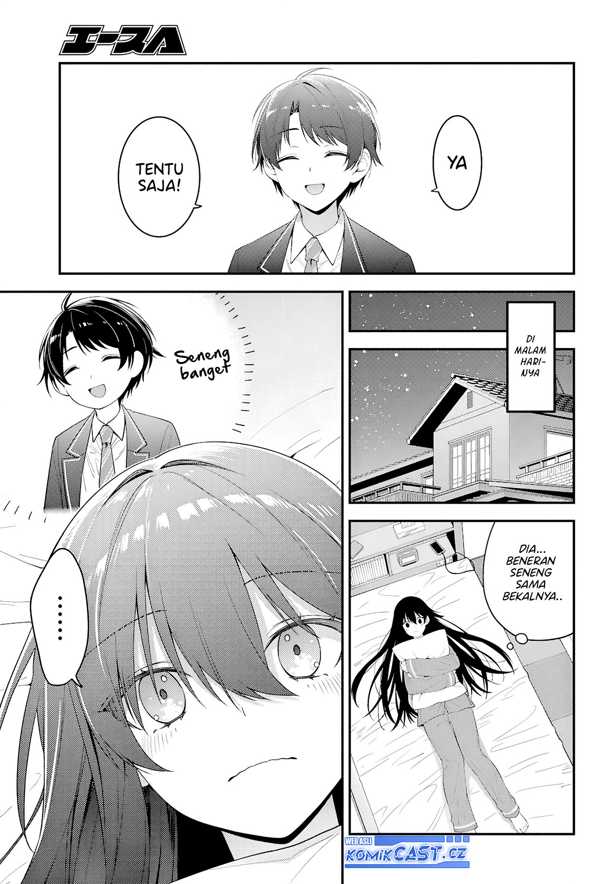 Tonari No Seki No Yankee Shimizu-san Ga Kami Wo Kuroku Sometekita Chapter 3