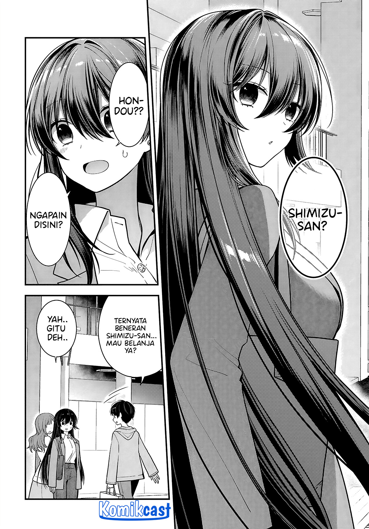 Tonari No Seki No Yankee Shimizu-san Ga Kami Wo Kuroku Sometekita Chapter 5