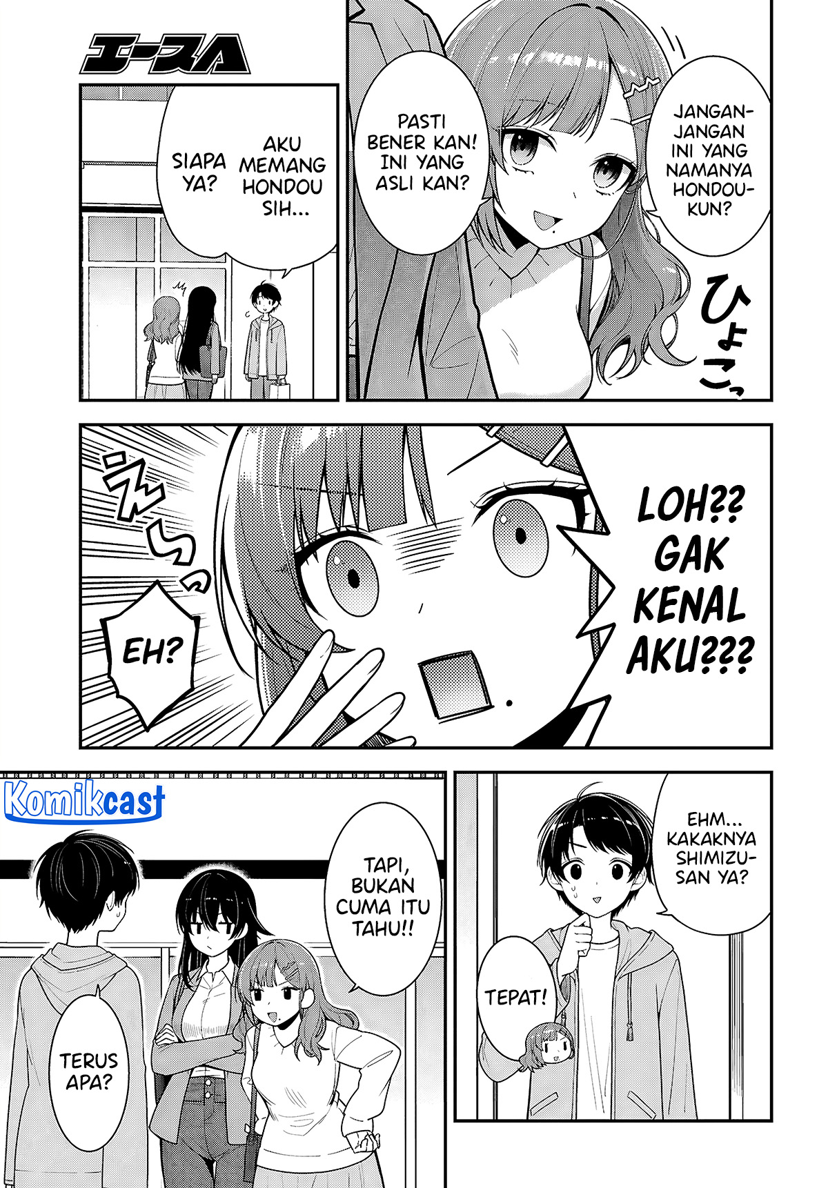 Tonari No Seki No Yankee Shimizu-san Ga Kami Wo Kuroku Sometekita Chapter 5