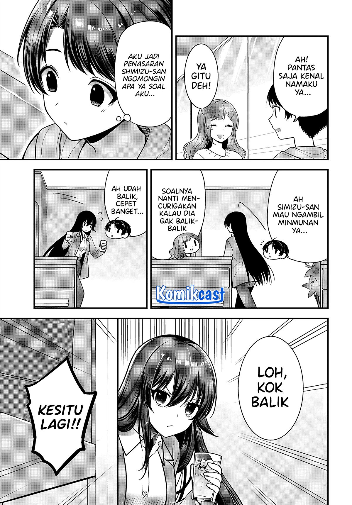 Tonari No Seki No Yankee Shimizu-san Ga Kami Wo Kuroku Sometekita Chapter 5