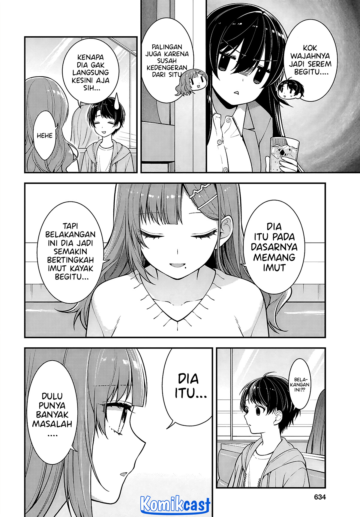 Tonari No Seki No Yankee Shimizu-san Ga Kami Wo Kuroku Sometekita Chapter 5