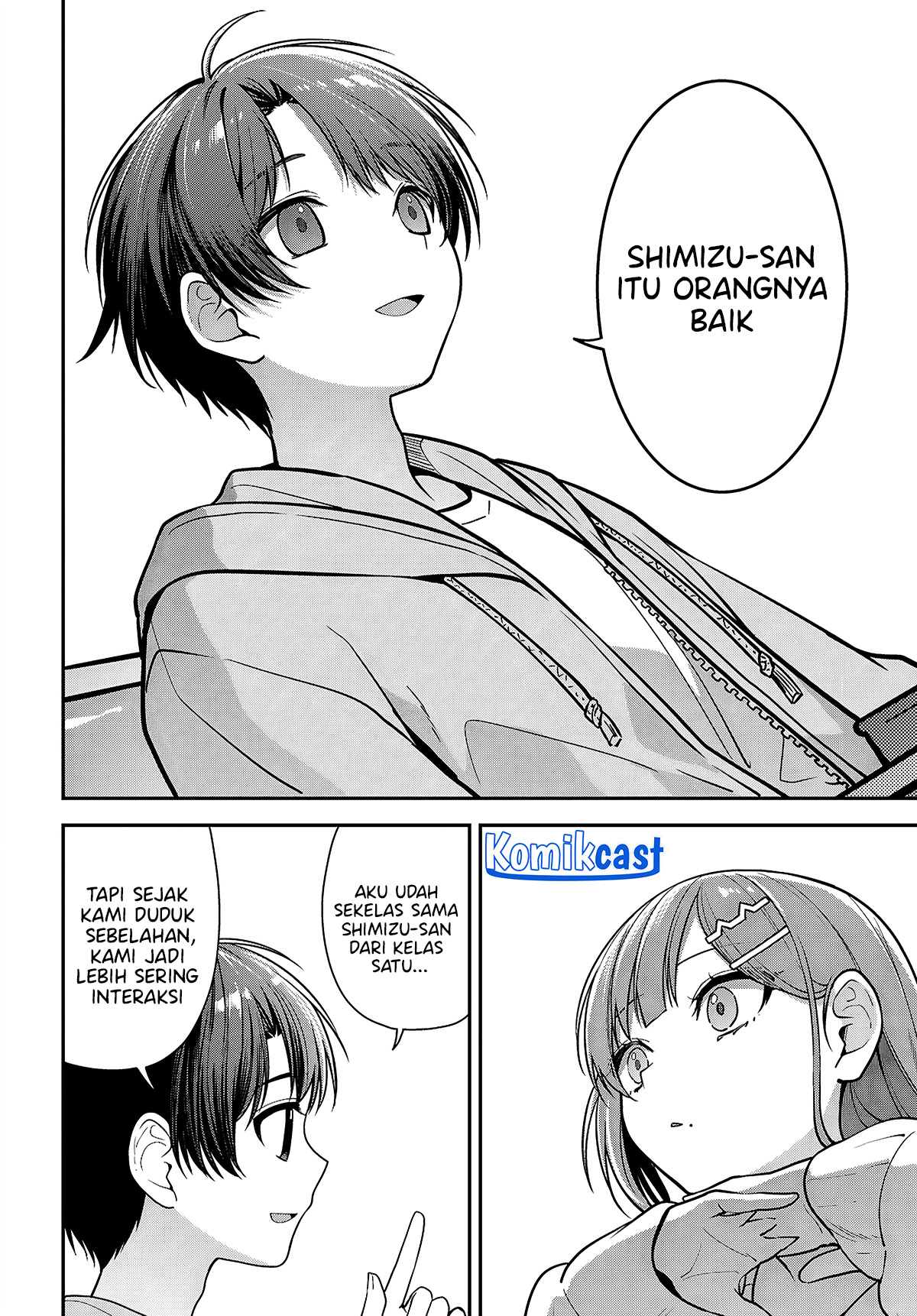 Tonari No Seki No Yankee Shimizu-san Ga Kami Wo Kuroku Sometekita Chapter 5