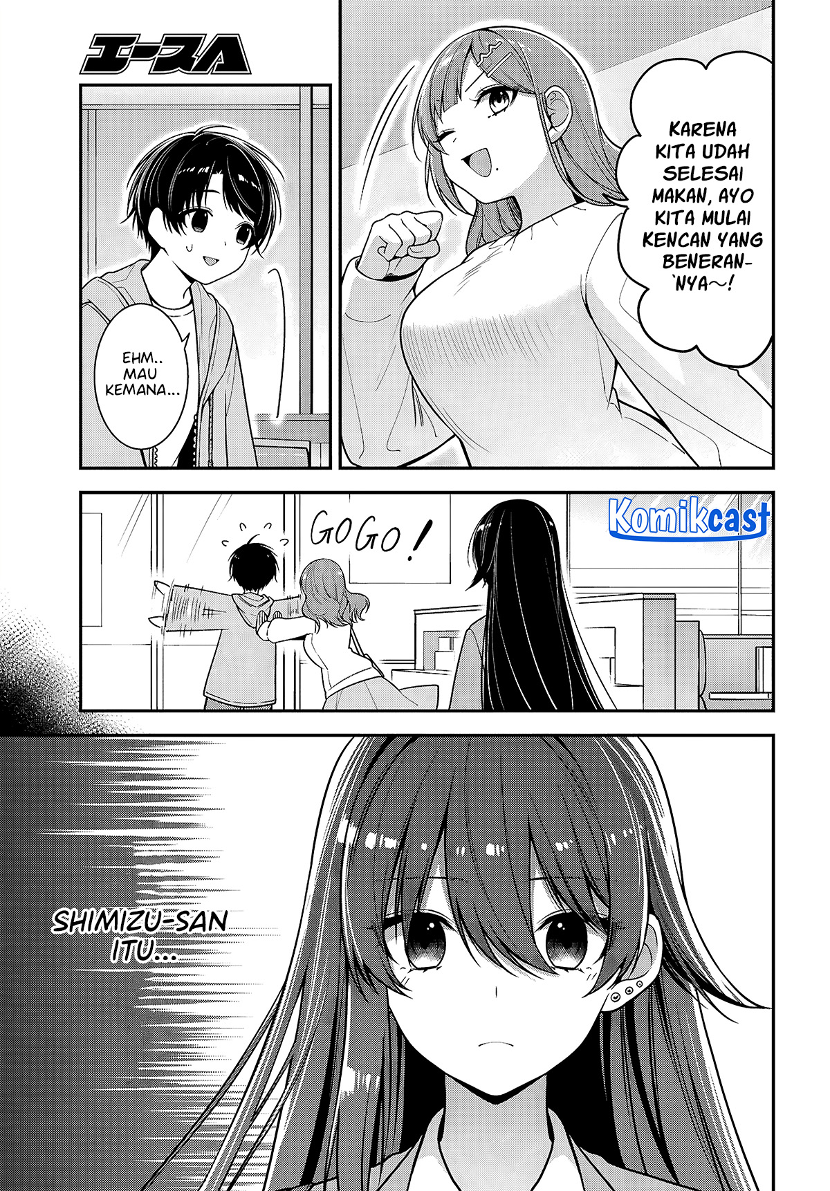 Tonari No Seki No Yankee Shimizu-san Ga Kami Wo Kuroku Sometekita Chapter 5