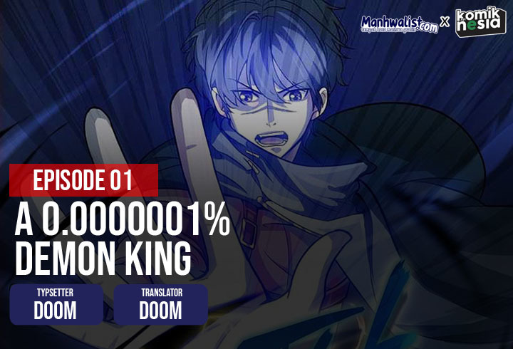 0.0000001% Demon King-nim Chapter 1