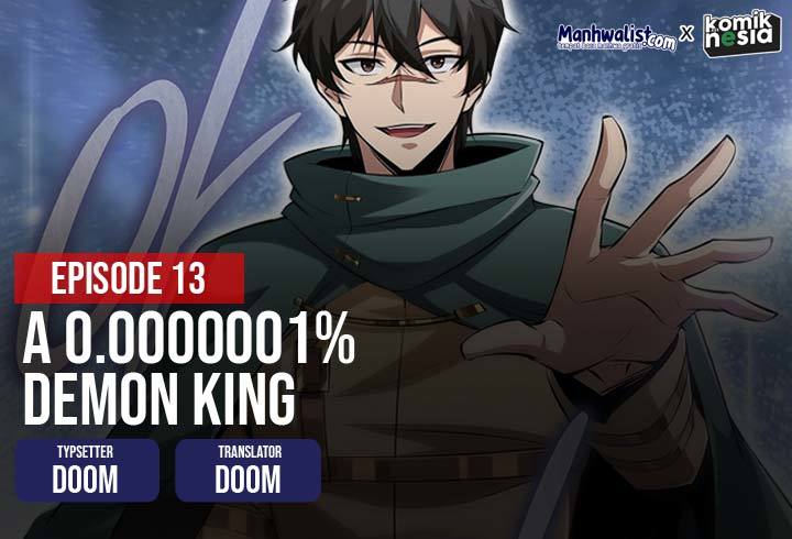 0.0000001% Demon King-nim Chapter 13