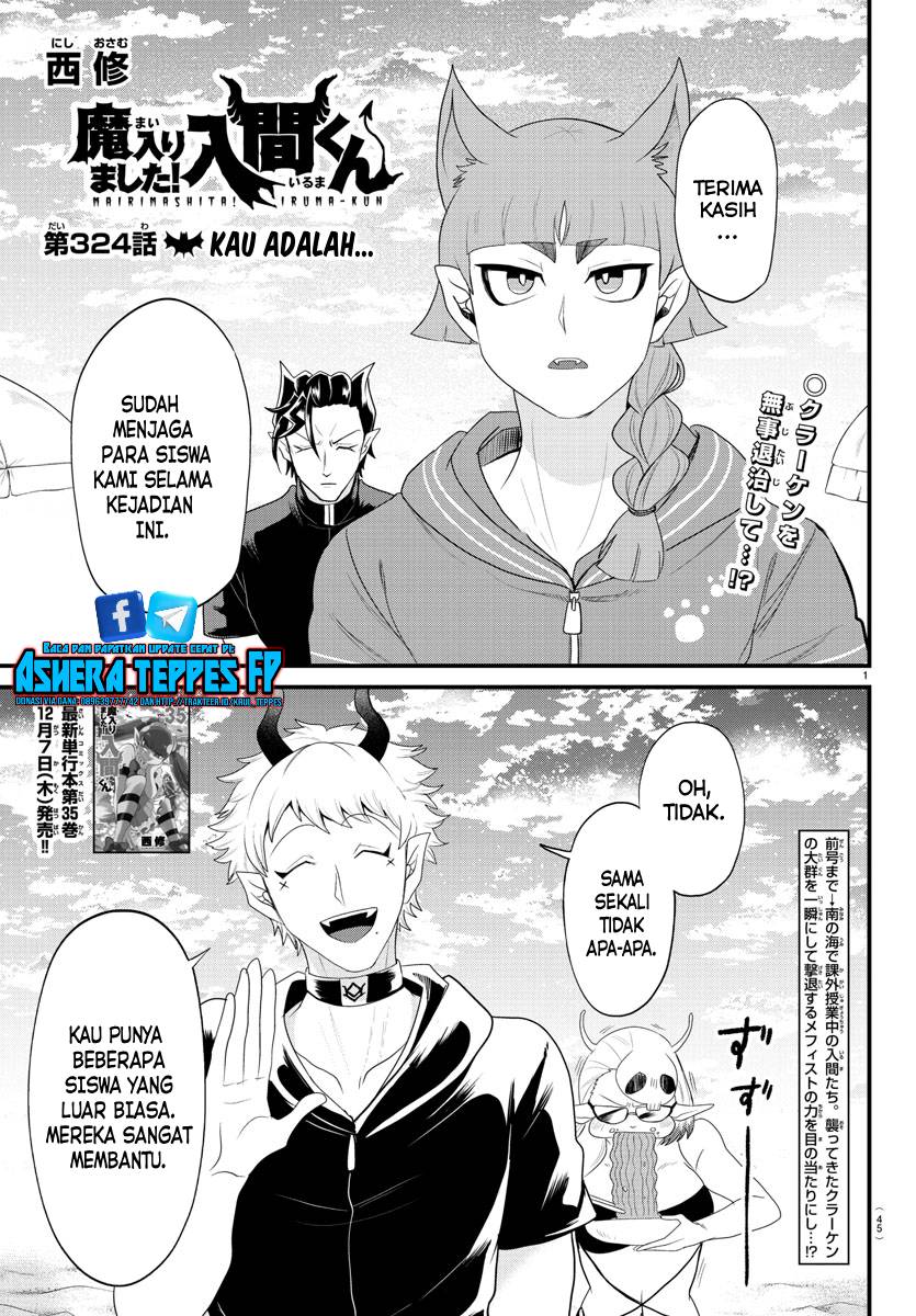 Mairimashita! Iruma-kun Chapter 324