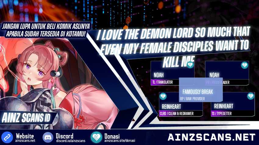 I Love The Demon Lord So Much That Even My Female Disciples Want To Kill Me Chapter 4