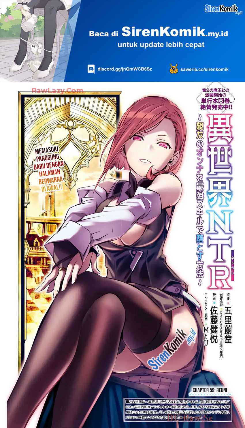 Isekai Ntr Shinyuu No Onna Wo Saikyou Skill De Otosu Houhou Chapter 59