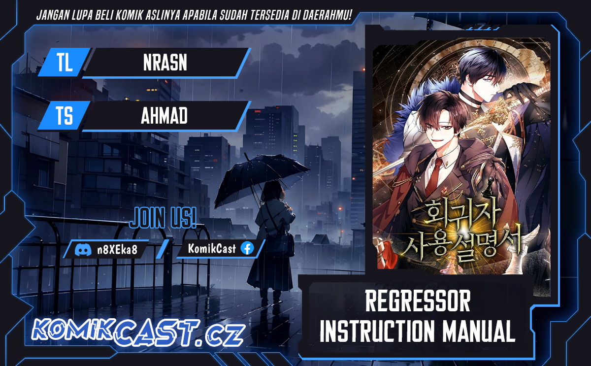 Regressor Instruction Manual Chapter 100