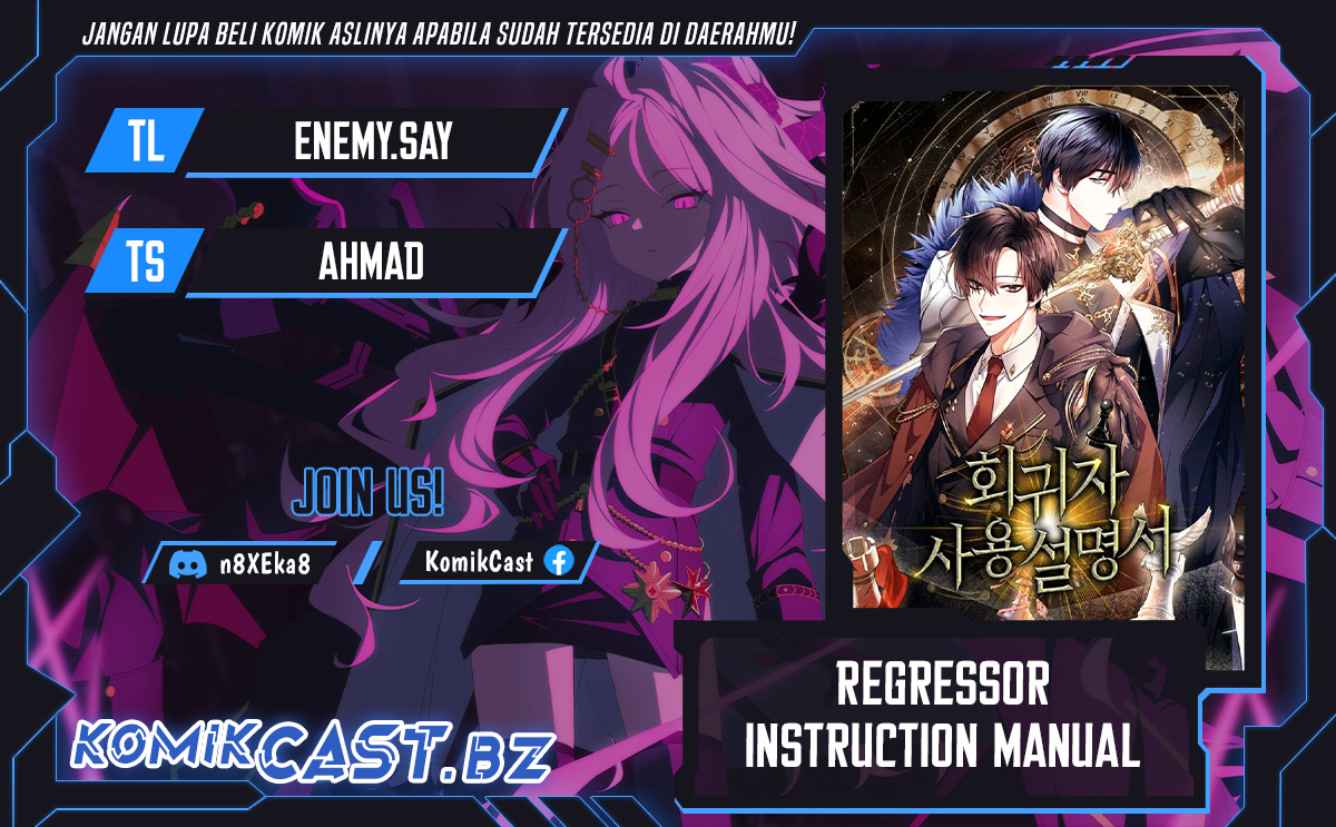 Regressor Instruction Manual Chapter 123