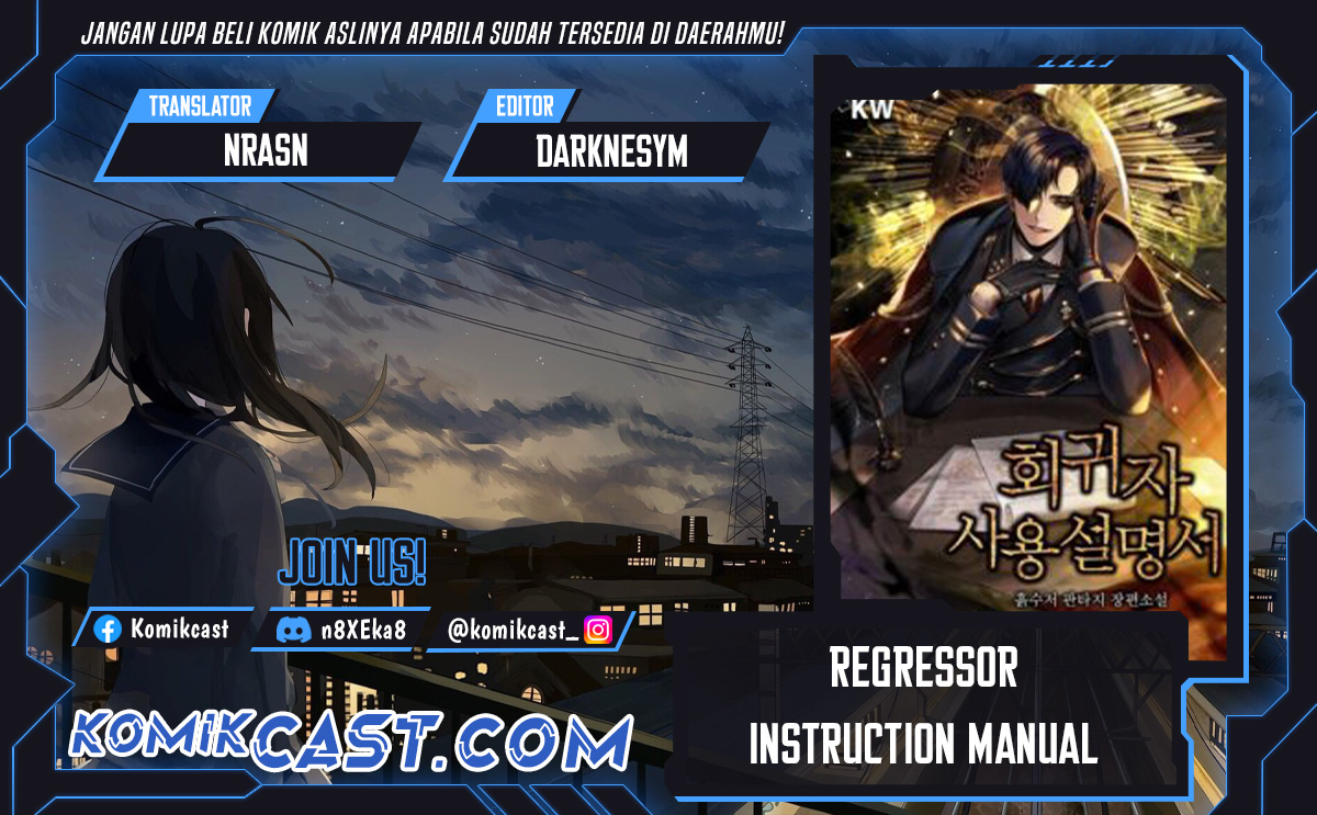 Regressor Instruction Manual Chapter 132