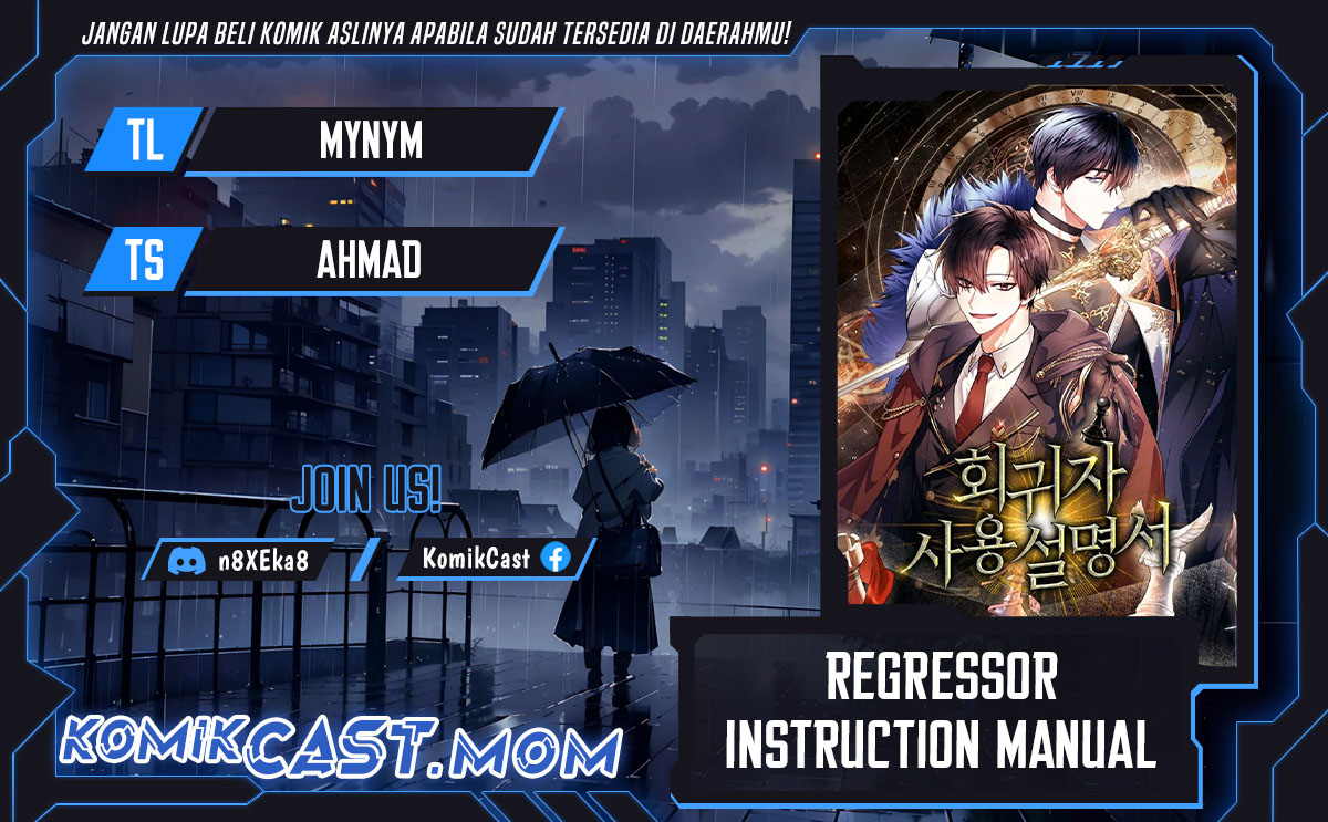 Regressor Instruction Manual Chapter 97