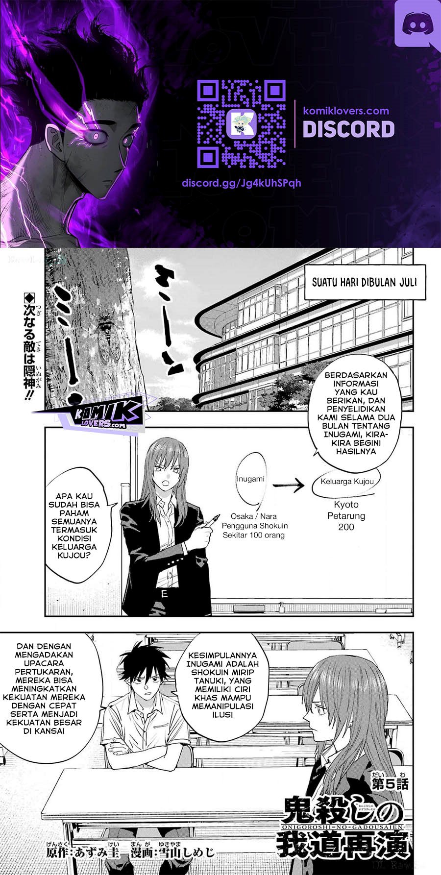 Onigoroshi No Gadousaien Chapter 5