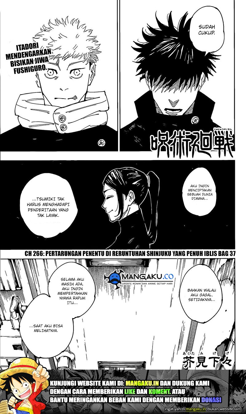 Jujutsu Kaisen Chapter 266