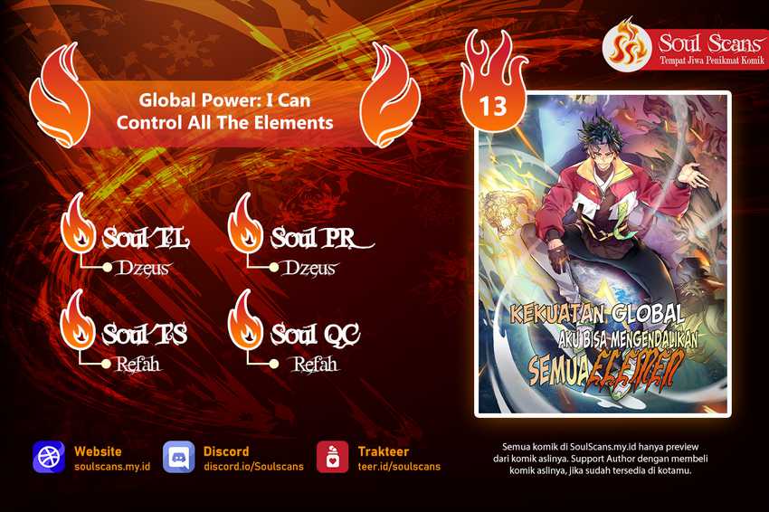 Global Power I Can Control All The Elements Chapter 13