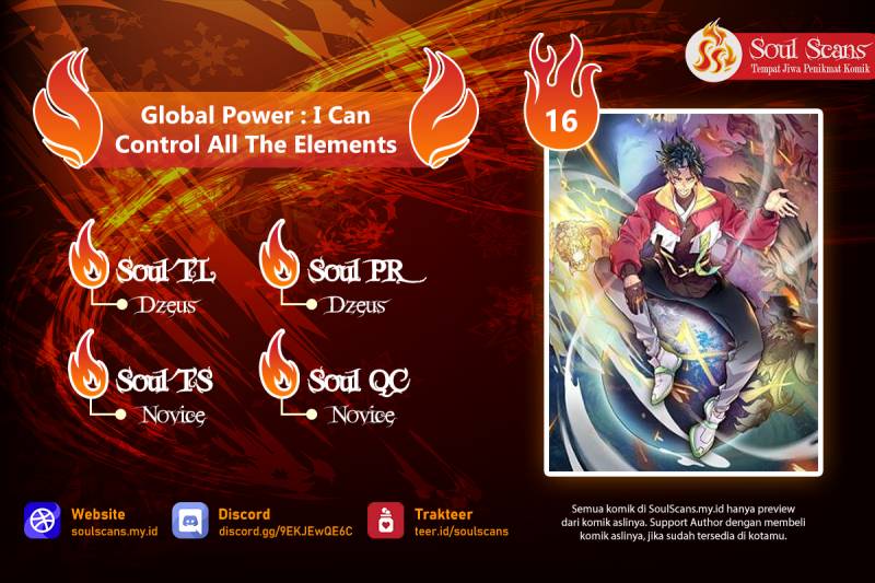 Global Power I Can Control All The Elements Chapter 16