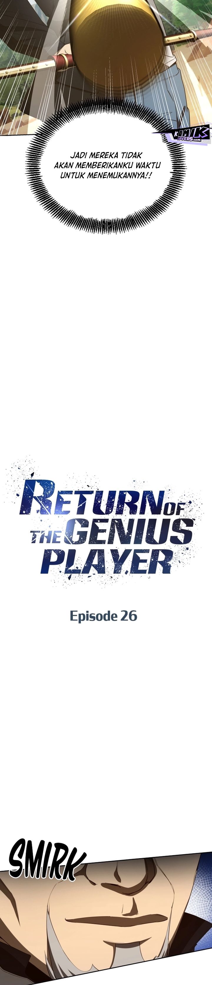 Return Of The Genius Player Chapter 26