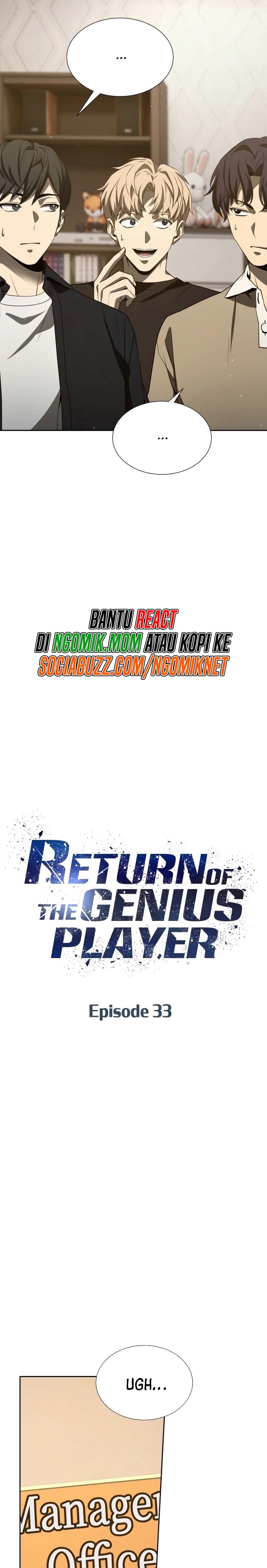 Return Of The Genius Player Chapter 33