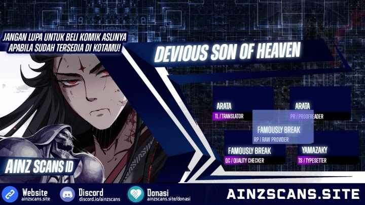 Devious Son Of Heaven Chapter 1