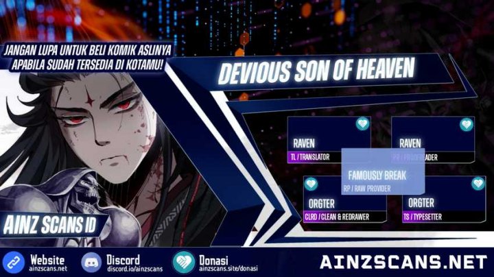 Devious Son Of Heaven Chapter 30