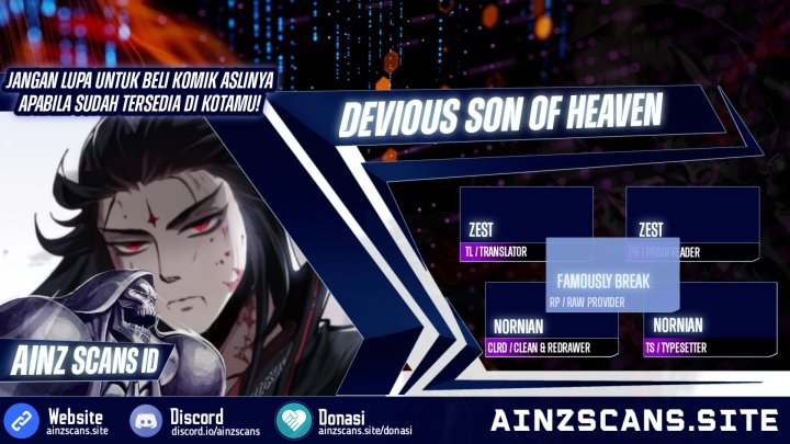 Devious Son Of Heaven Chapter 7