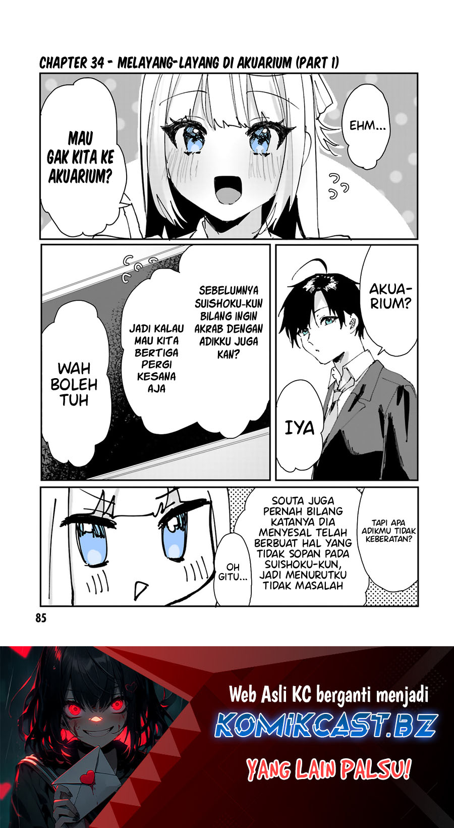 Kokoro Irozuku Koi Ga Shitai Chapter 34