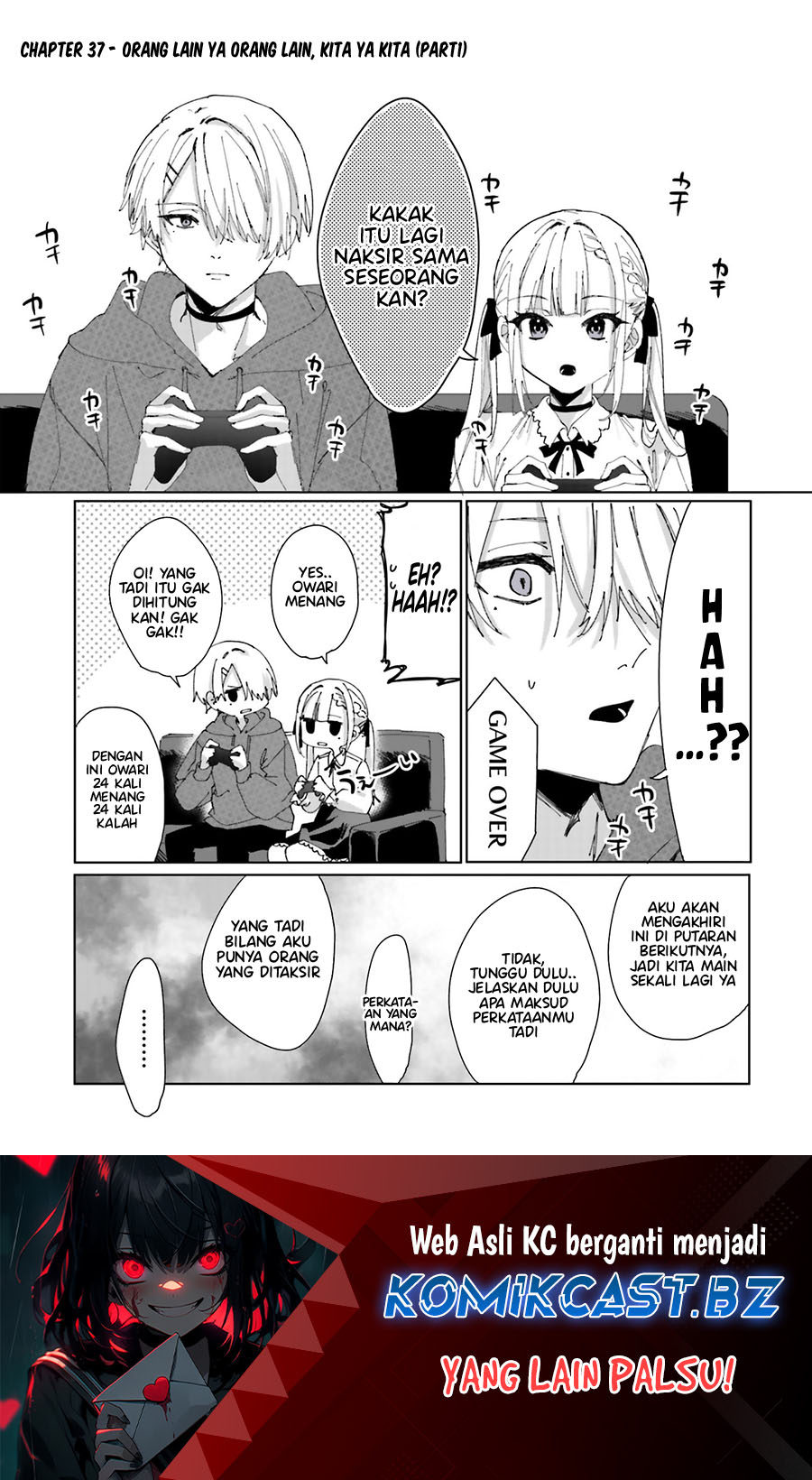 Kokoro Irozuku Koi Ga Shitai Chapter 37