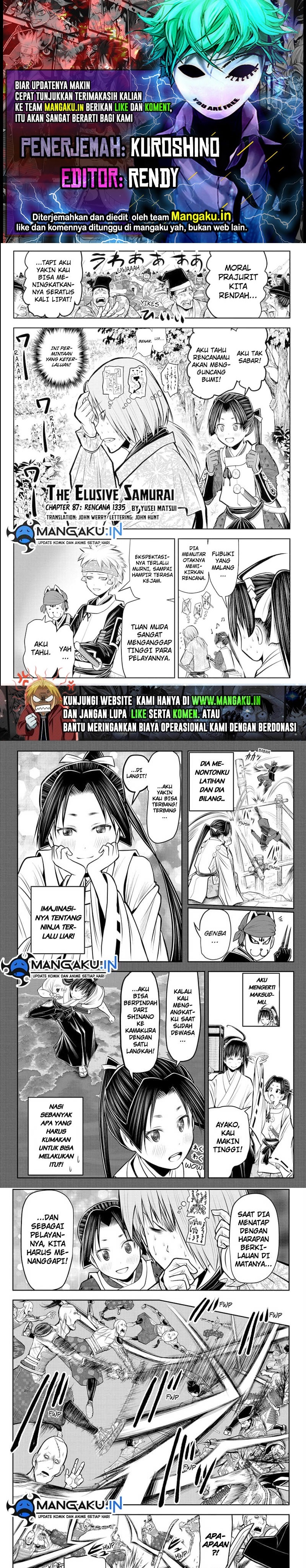 The Elusive Samurai Chapter 87