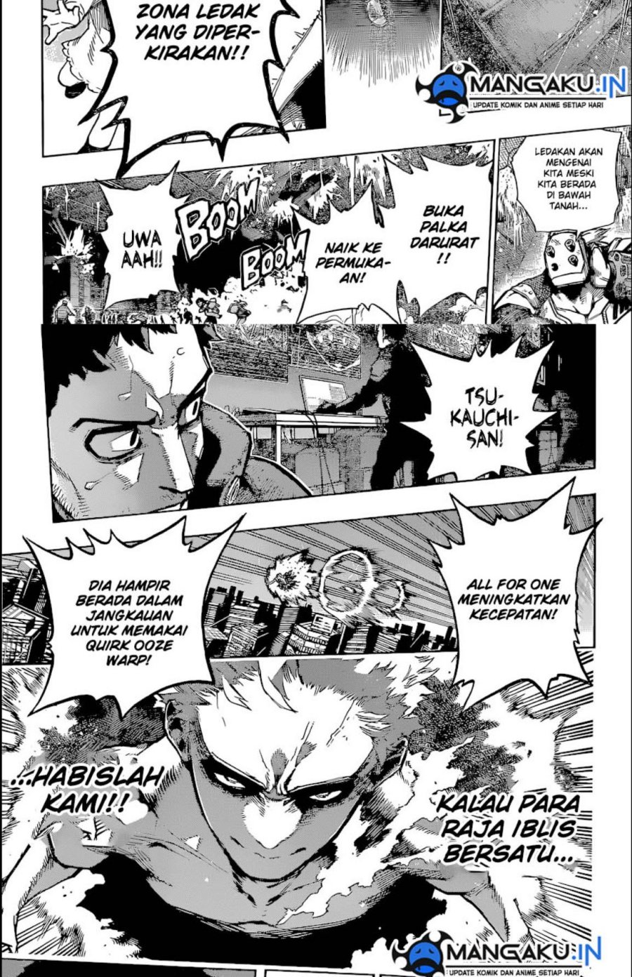 Boku No Hero Academia Chapter 386