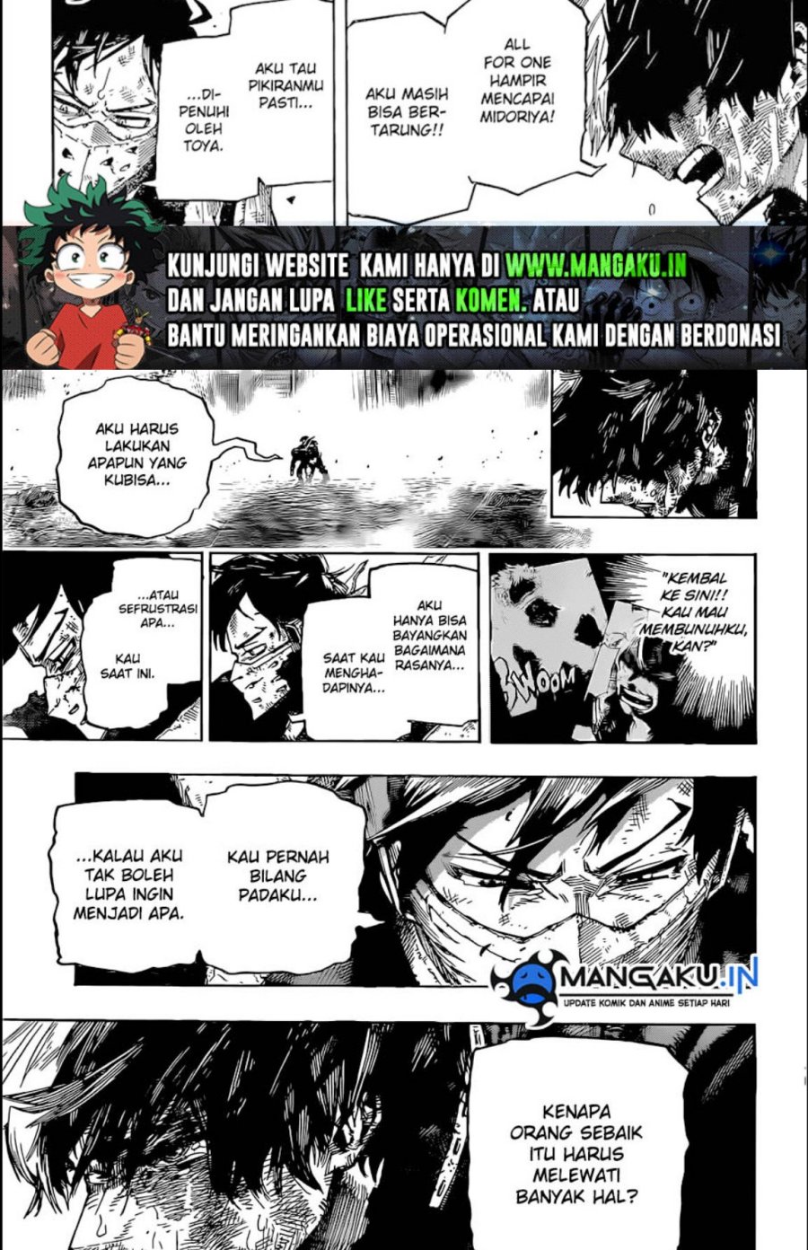 Boku No Hero Academia Chapter 386