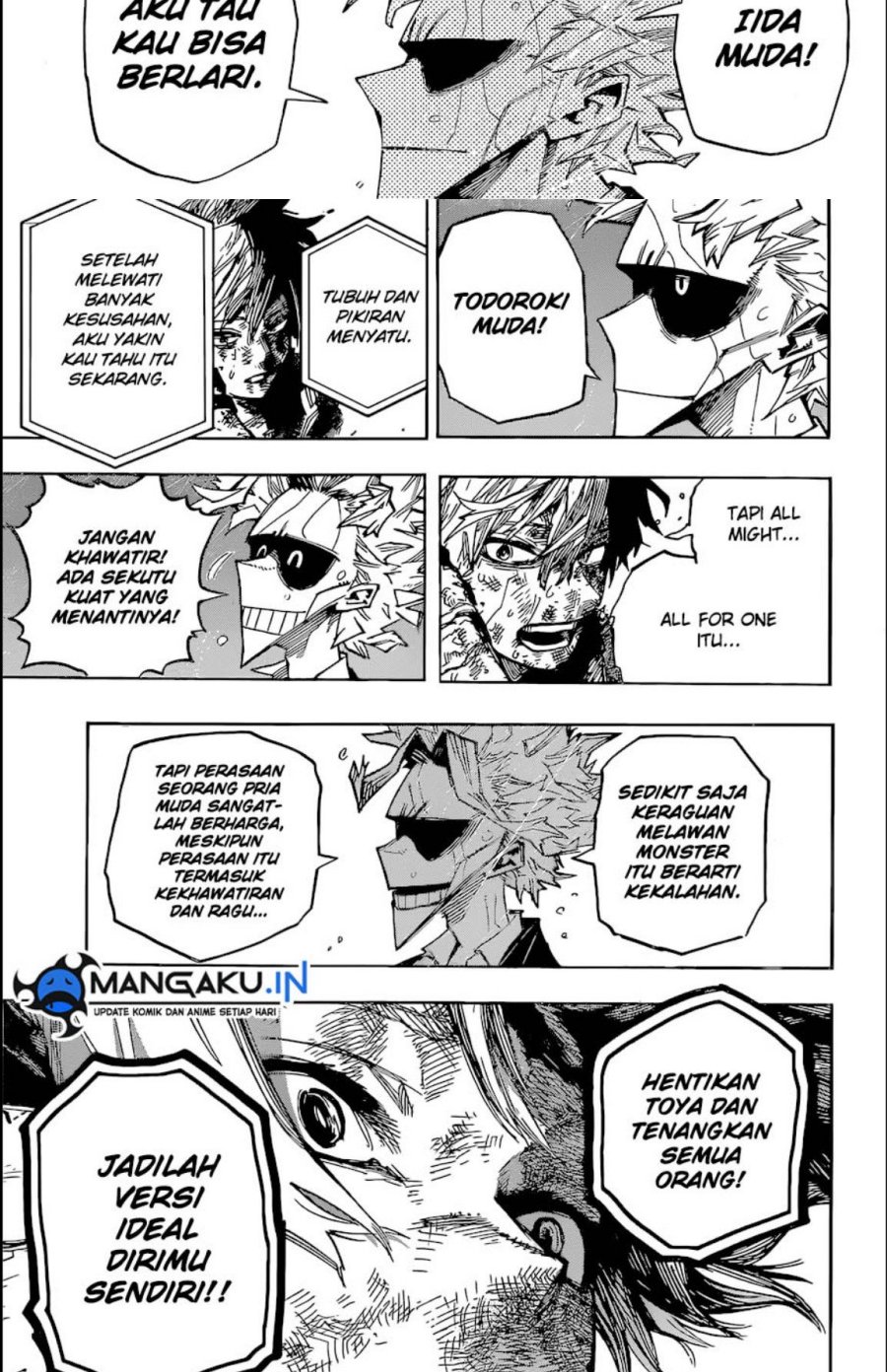 Boku No Hero Academia Chapter 386