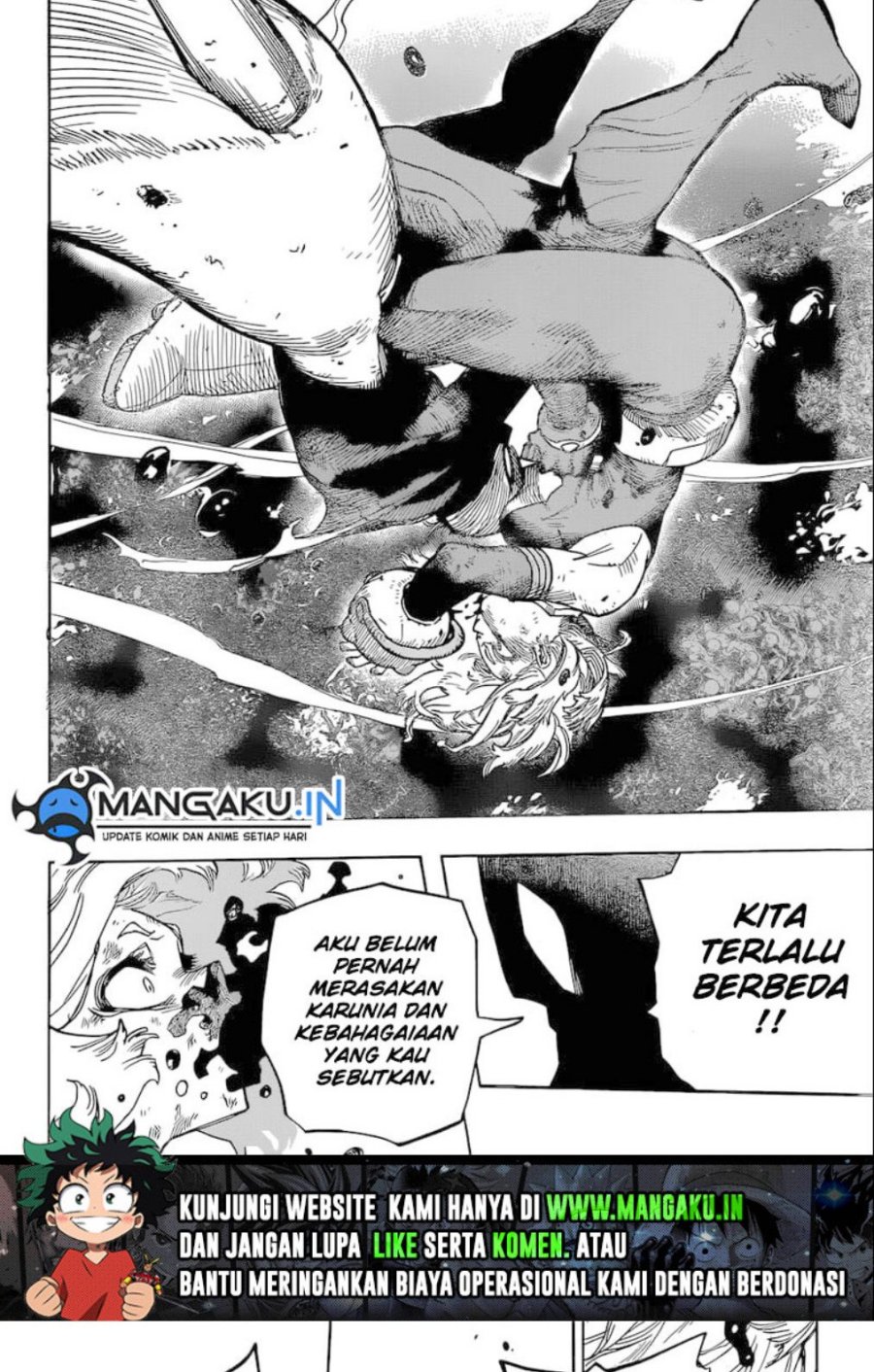 Boku No Hero Academia Chapter 392